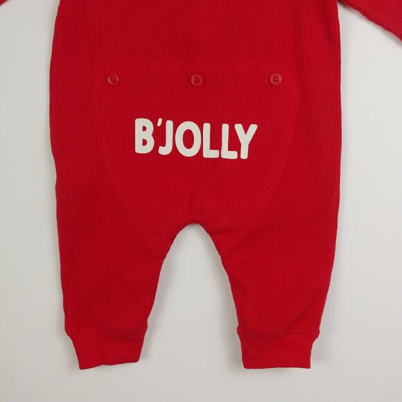 Baby B'Gosh B'Jolly One-Piece Waffle Knit Jumpsuit size 6 Months - Picture 9 of 12